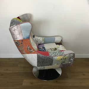 Space Swivel Wing Chair